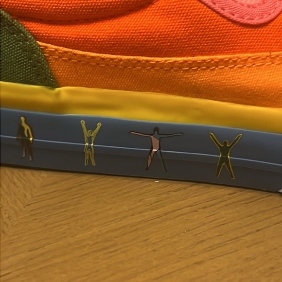 NWOT Adidas Nizza “Love Unites” Slip On Low Loafers Pride Pack Colourful sz 8.5 - Picture 5 of 11